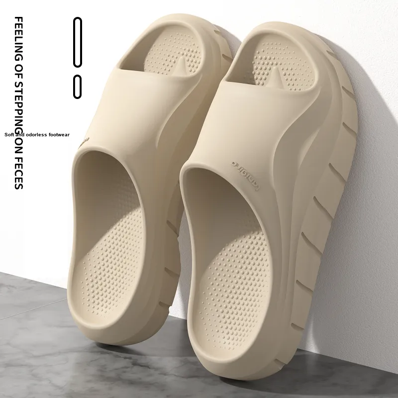 LUNNIFEIYA Summer Odor Free Home Platform Squashy And Bouncy Feeling Slippers-3