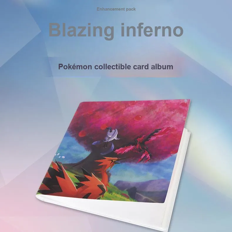 POKEMON Simple Chinese PTCG Blazing Inferno Collectible Card Album Card Accessories Single Pack-1