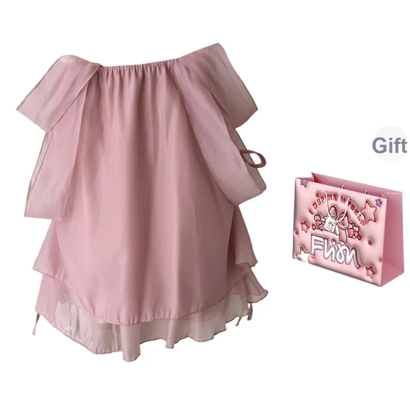 FLIM Sleeveless Dresses Women's Pink Bear Box-1