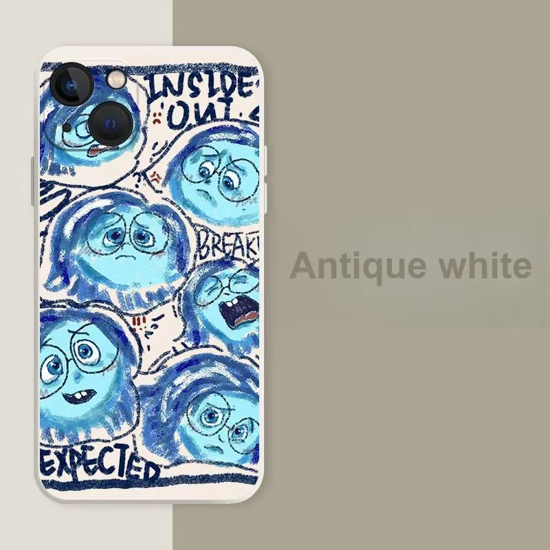 Cuttlefish Grid TPU Material Angry Birds Abstract Baby Creative Phone Case Compatible With Apple 16/15/14/13/12/11-5