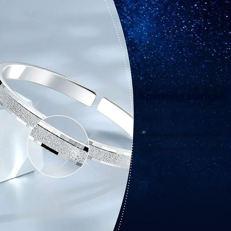 BMK S999 Fine Silver Bangles Women's-4