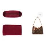 Small[Flat Zipper]Wine Red Fleece Liner-Original Fleece