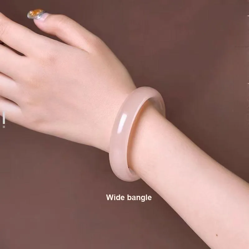JUNWEN Chalcedony Bangles Women's-4