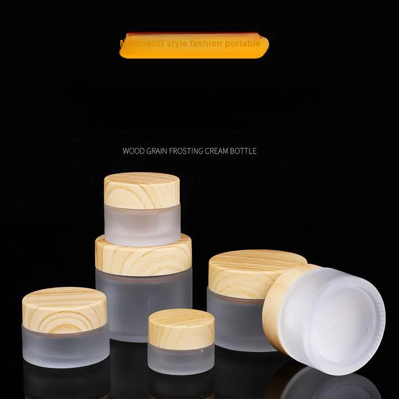 JIAOXUEFEI Travel Cosmetics Mini Sample Box With Face Cream Lotion Foundation And Portable Glass Mini Bottles-1