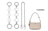 [Silver]Camellia+Moon Extender Chain+Decorative Chain