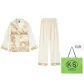 White Gold Shopping Bag