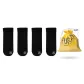 4 Pack (Black)