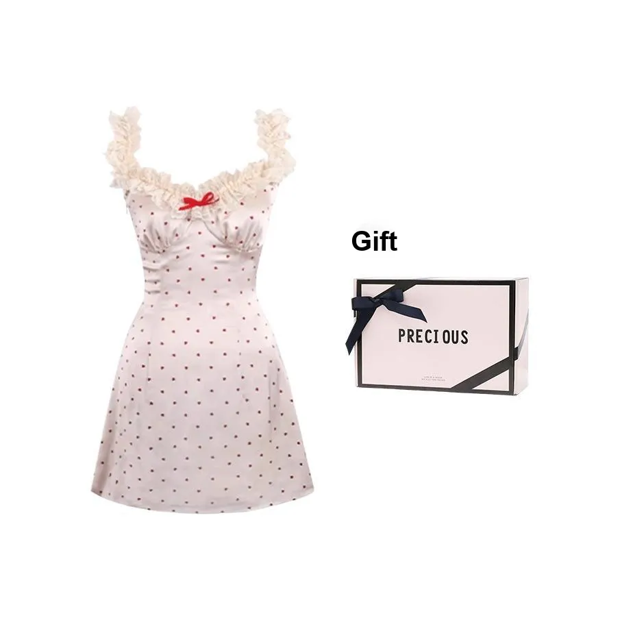 METE WHALE MT Nightgown Women's Gift Box Set Pink