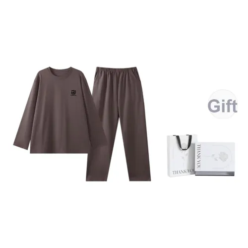 LEZIYUN Пижамный комплект Подарочная коробка Весенний и Осенний Мужской