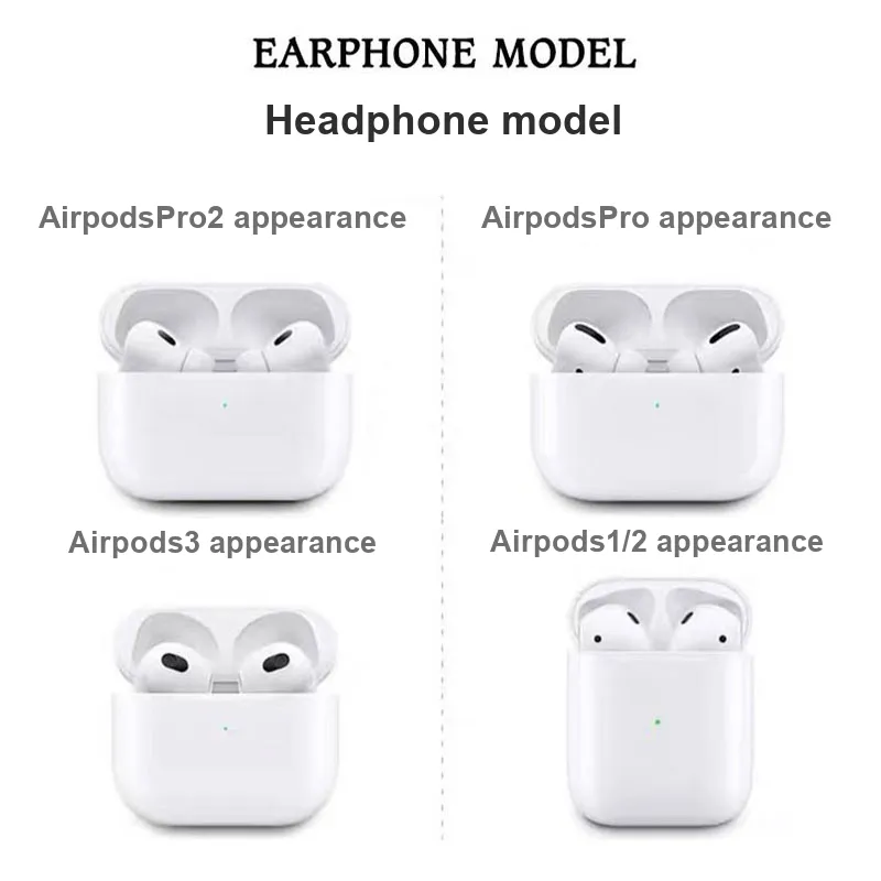 GUCADI For Airpods1/2/3Airpods Pro1/2 Plastic Creative Trendy And Cool Multicolor LEGO Apple Bluetooth Headphone Case-1
