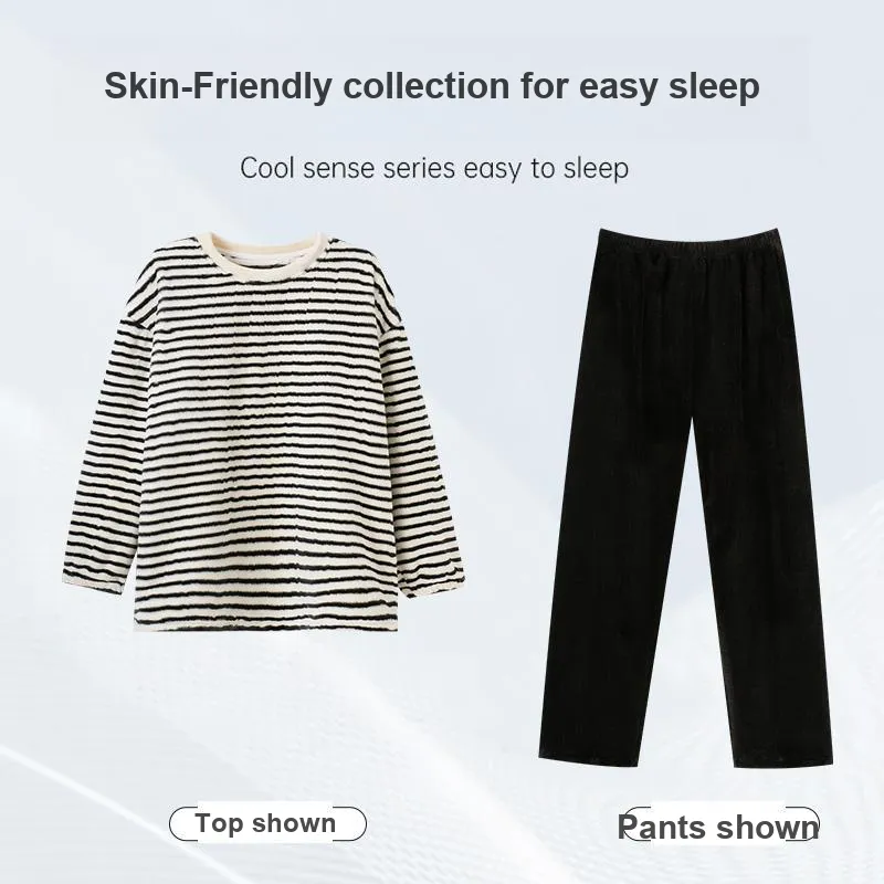 OUSHIBO Pajama Set Men's Image Color-4