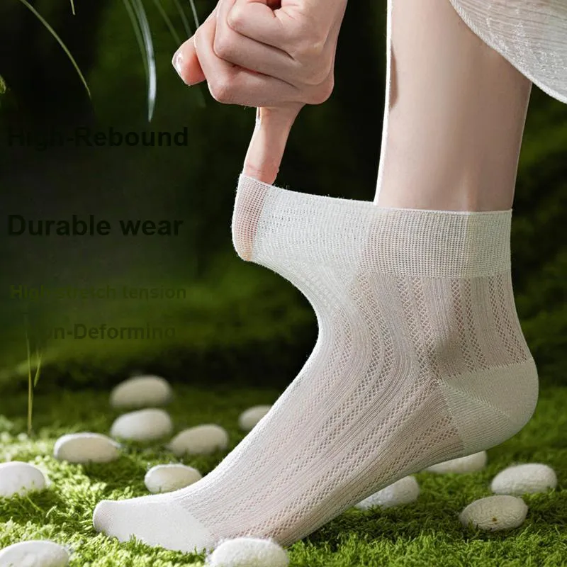 JIAZINI Ankle Socks Women's 4 Pack-45