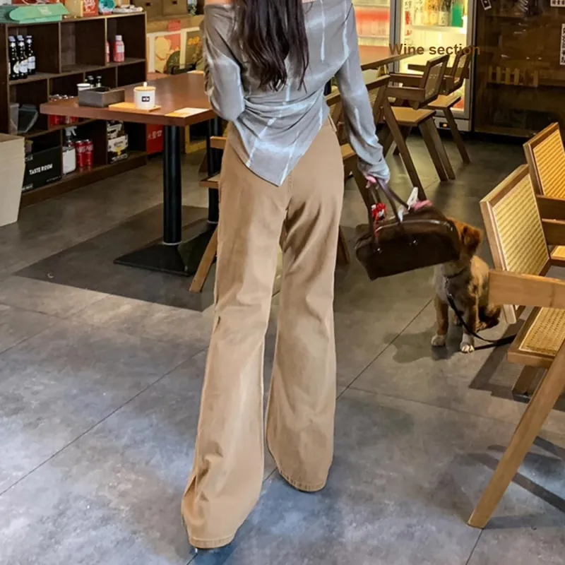 WHELVE Jeans Unisex Brown-1