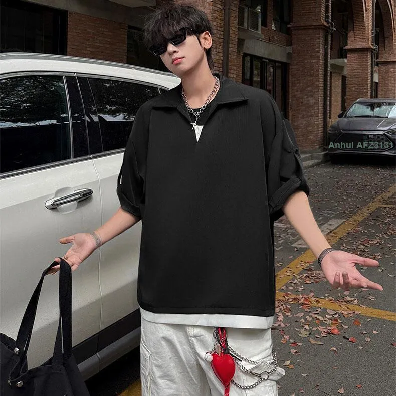 KEIRANDUN Shirts Men-7