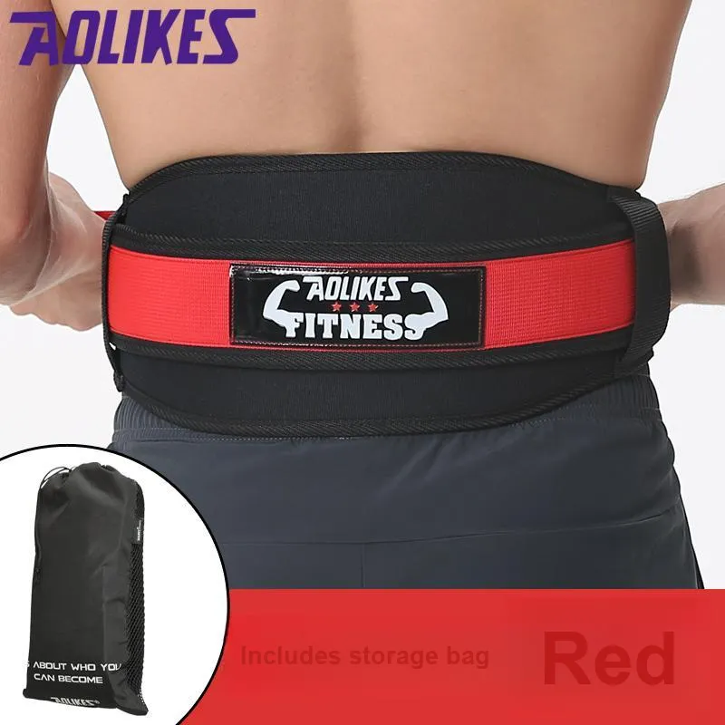 AOLIKES Back Support Braces Breathable Protective Compression Nylon Unisex-4