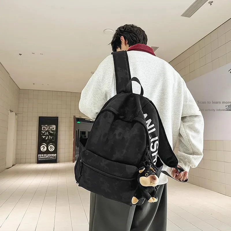 Single Warehouse Nylon Backpack Regular Unisex Multicolor-21