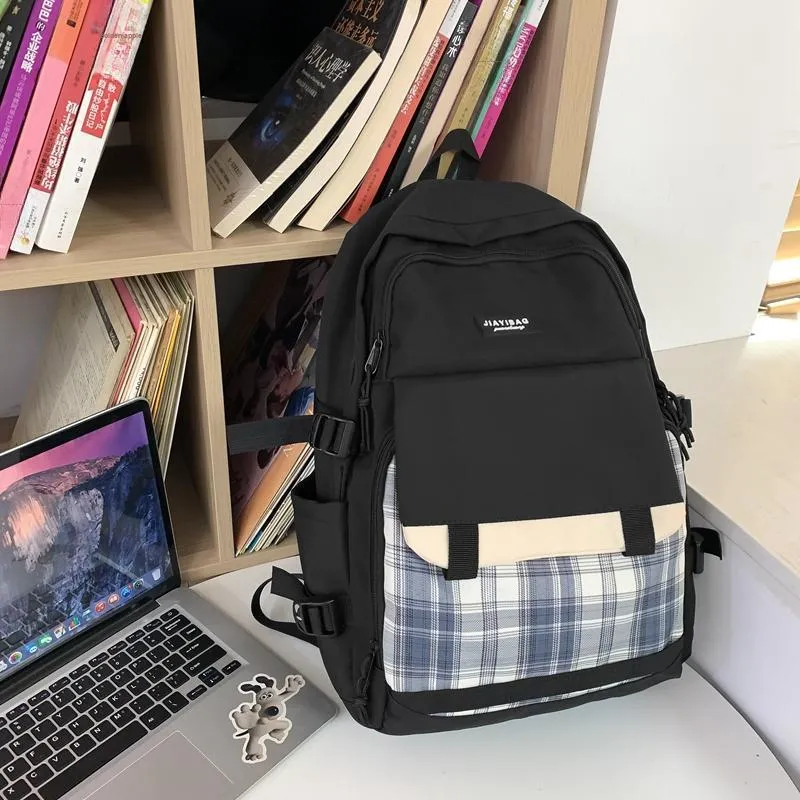 Yalu Nylon Backpack Regular Unisex Multicolor-10