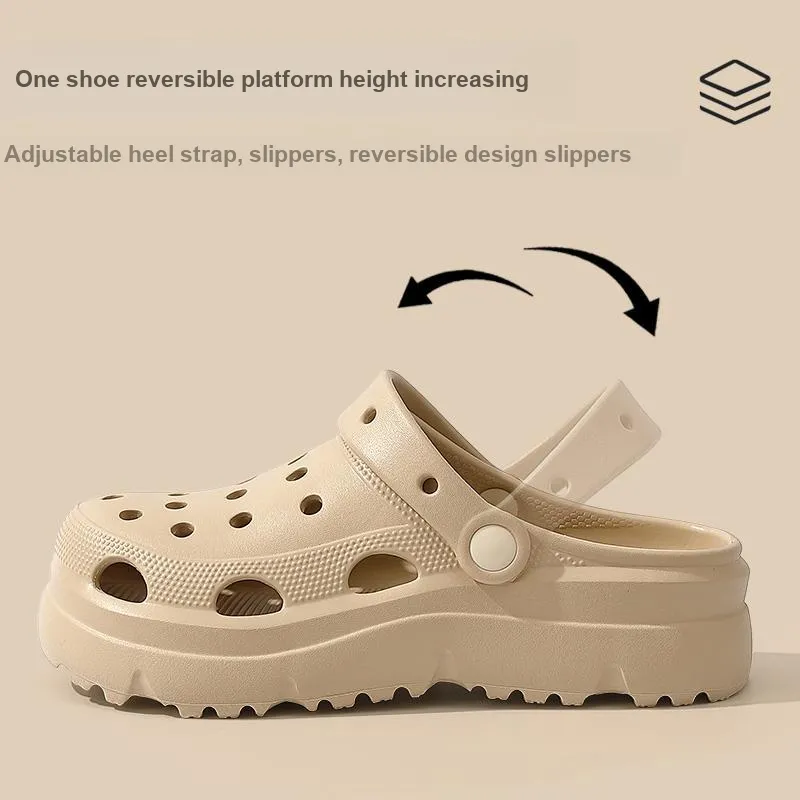 Foot Recreation Summer Casual Outerwear Platform Slippers-14