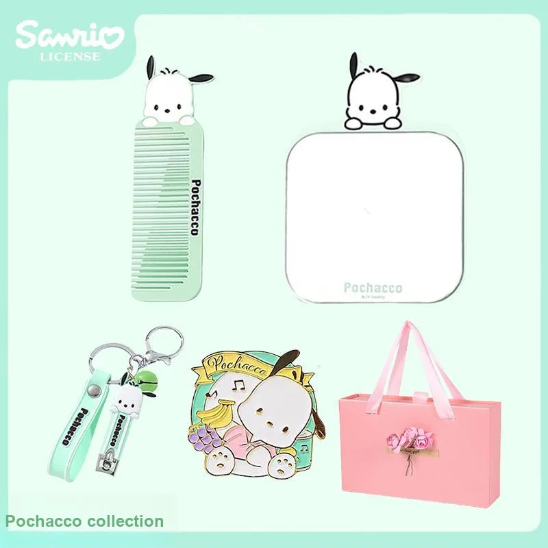 ALL SERIES x Sanrio Metal Table Mirror, Zinc Alloy Comb Box-13