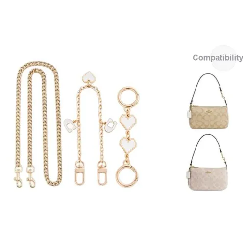 Luxury Care Artisan Workshop Металлический сплав Сумка Аксессуар Ремень Женские Золотой Тон