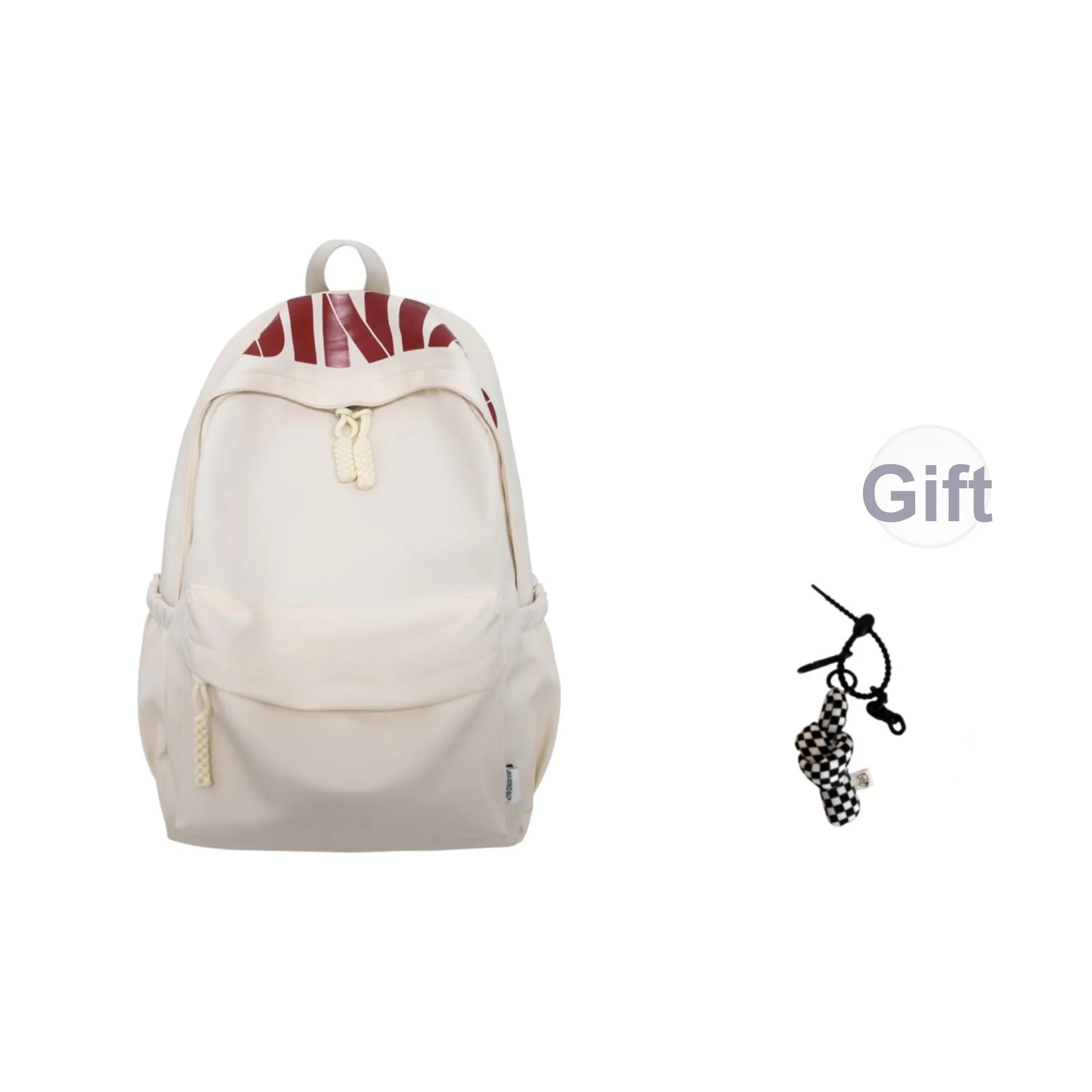 BRABOSTON Нейлон Рюкзак Унисекс Белый Черный Красный Синий Зеленый Розовый