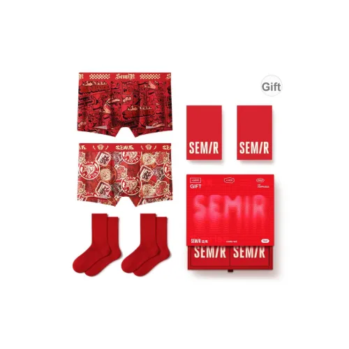 SEM R Men's Underwear Gift Box Combo Set SEM R Мужское нижнее белье Подарочный набор Combo Set