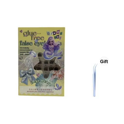 Gege Bear Русалка Стиль Искусственные ресницы Перекрестная Версия