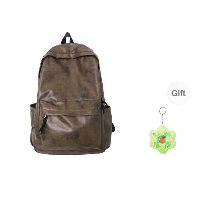 ResNonverba PU Backpack Men's Multicolor-12
