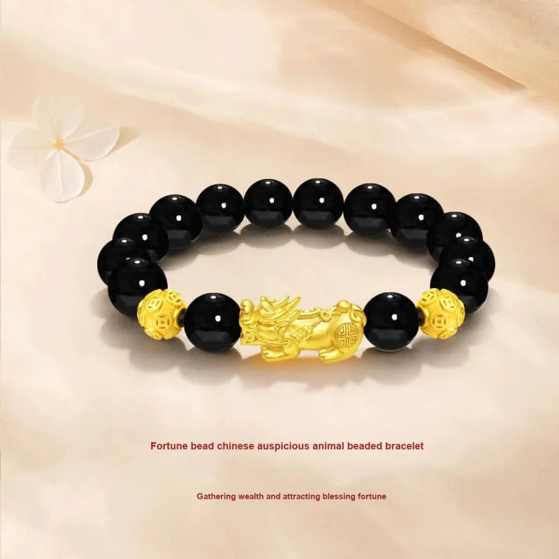 Master Kim Agate Bracelets Unisex-4