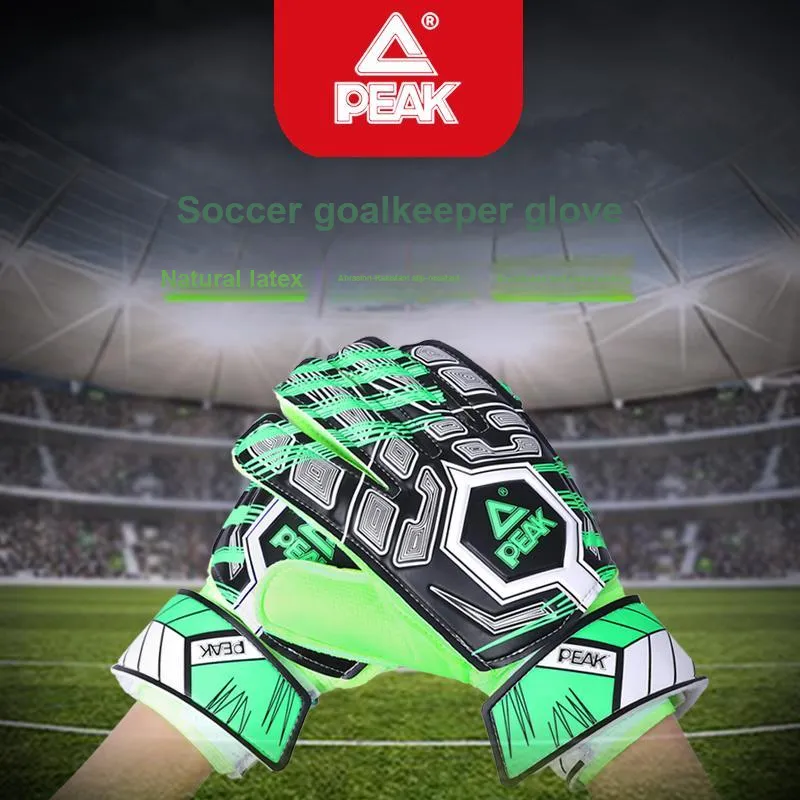 PEAK Goalkeeper Gloves Natural Latex Elastane EVA Unisex-4