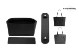 City33[Charcoal Black]Open Top Liner+Shoulder Pads+Bottom Pad