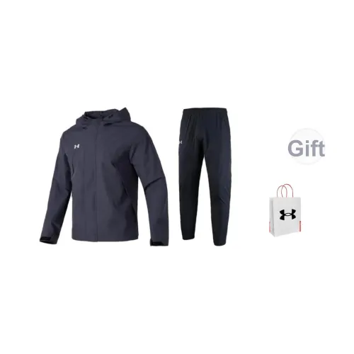 Under Armour Повседневная Спортивная Одежда Мужская Темно-Синий