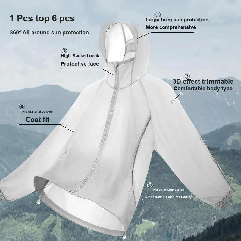 MINISO Sun Protection Clothing Unisex-17