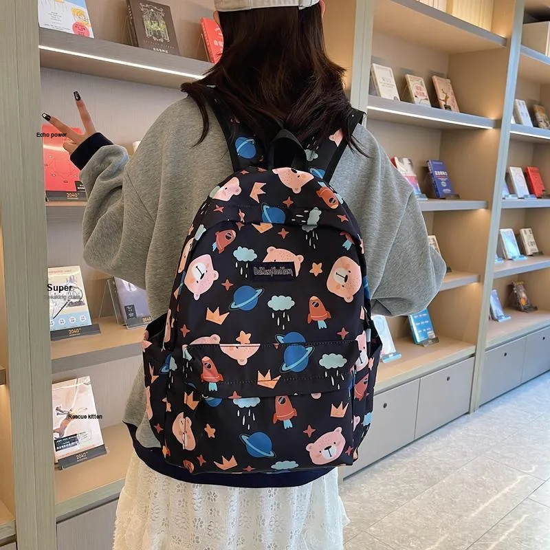 Vack Nylon Backpack Women's Multicolor-7