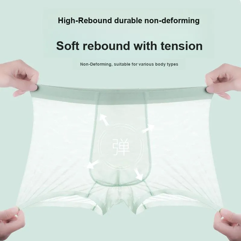 Qiao Ni Tong Underpants Men's 3 Pack-4