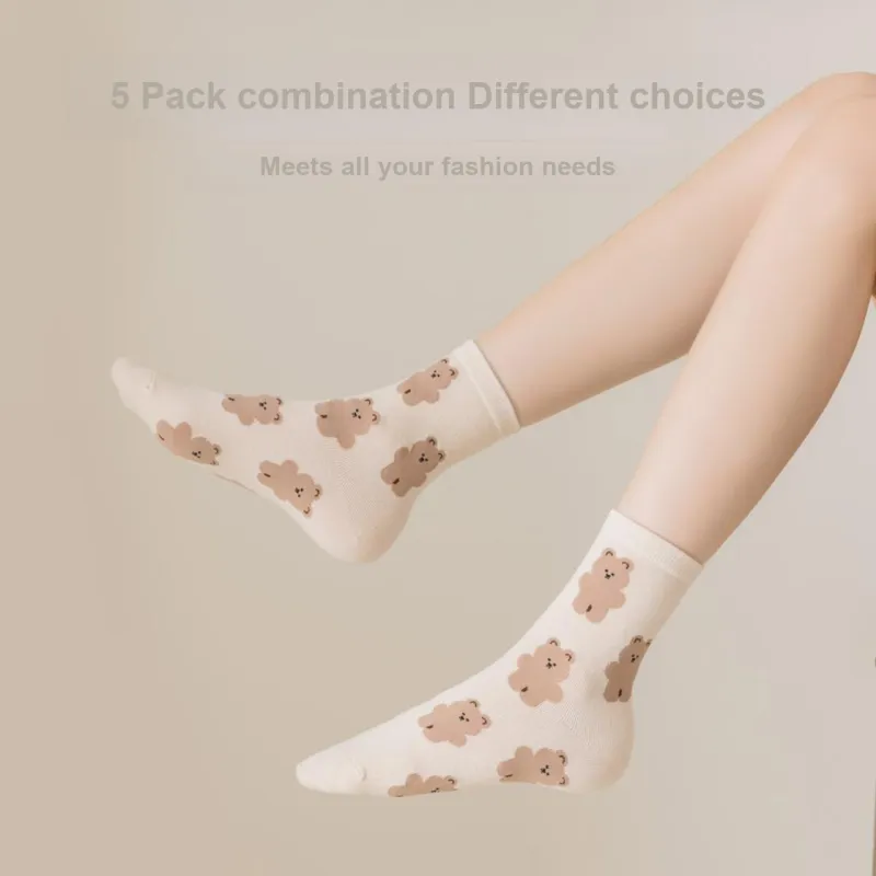 Caramella Women's Mid Calf Socks-48