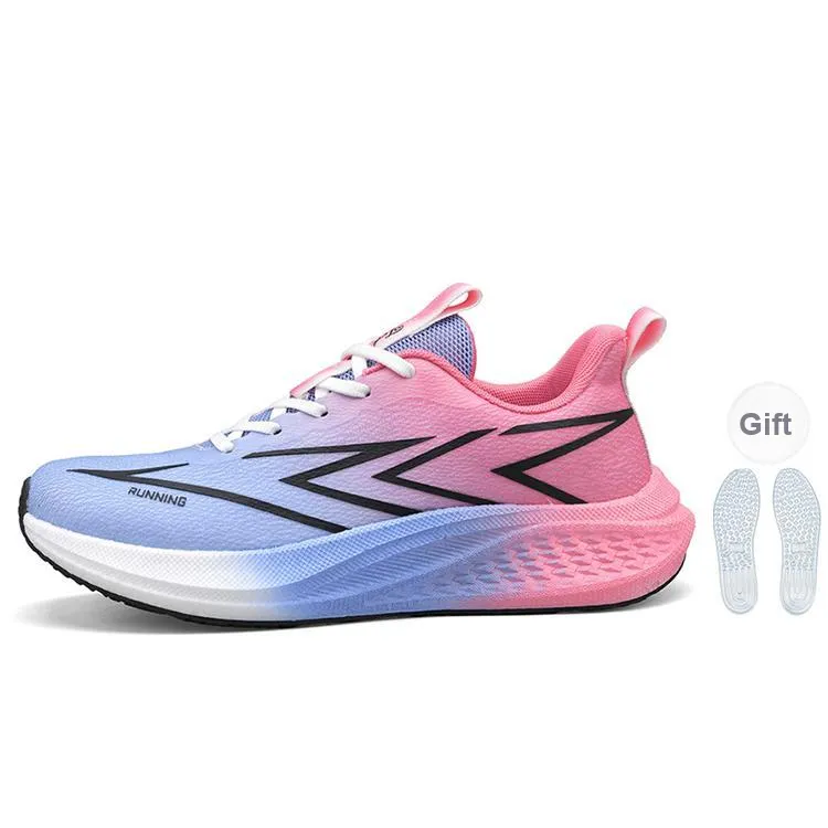 TCELLARS Cushioning Wear Resistant Breathable Height Increasing Rebound Low Top Running Shoes Unisex-105