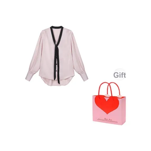 ZVJH Розовые Женские Рубашки