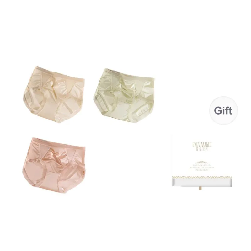 XIA.WA.ZHI.XIU Underpants Women's Shopping Bag 3 Pack-28