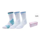 Rose Box+3 Pack (White Blue *1+White *2)