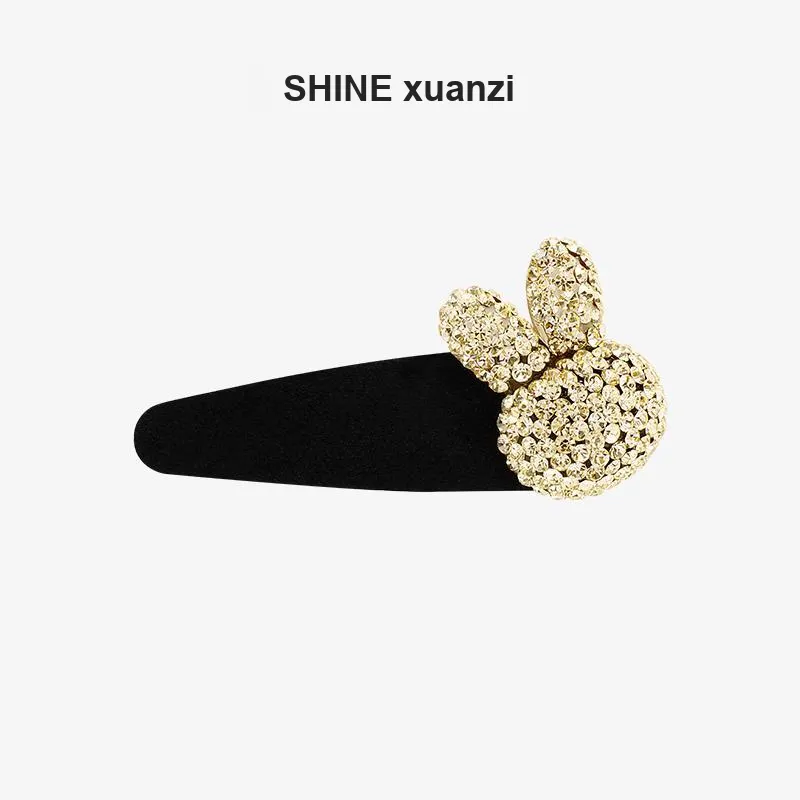 SHINE Crystal Diamond, Acrylic Hair Clips Women's-11