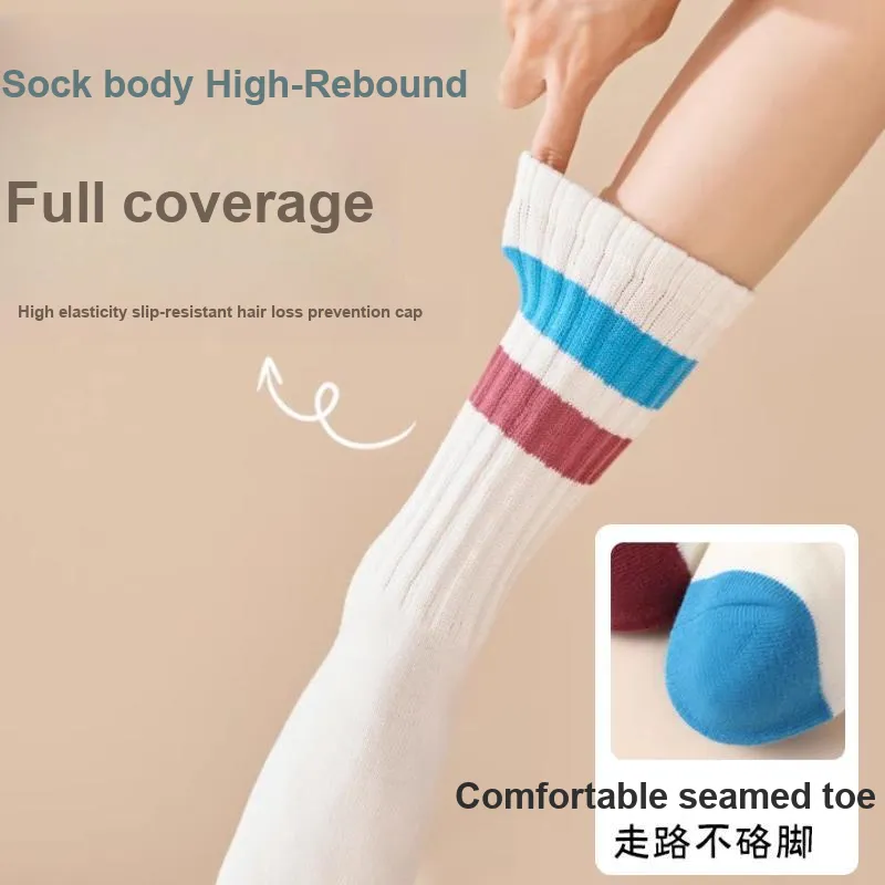 Top Melon Knee High Socks Women's 5 Pack-21