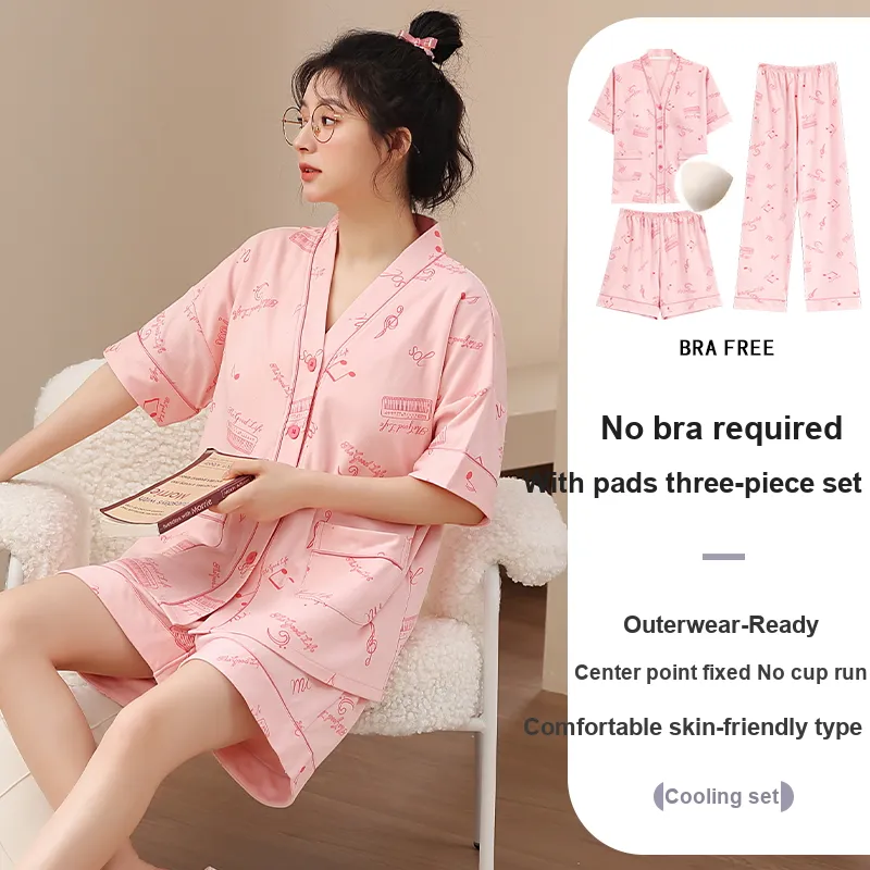 MADALLO Pajama Set Women's Pink-4