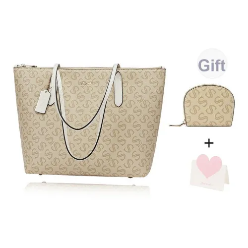 ST SAT PVC Сумка на плечо Стандартная Женская Абрикос