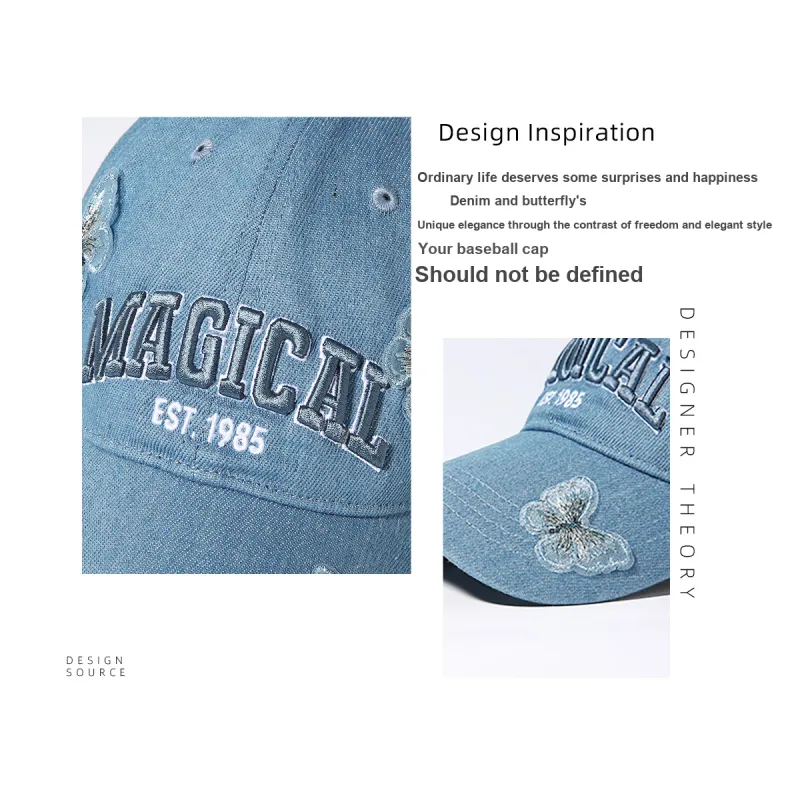 CACUSS Junior Polyester Baseball Caps Women's-3