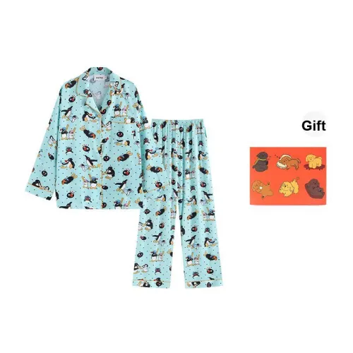 Wabi Town Pajama Подарочная коробка Женские Зеленый