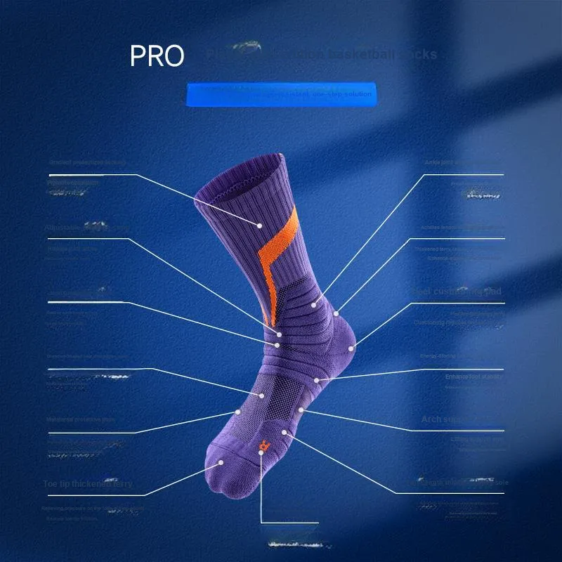 I.t.b Basketball Socks Men's 3 Pack-5