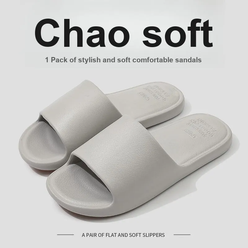 Foot Recreation Slippers, Slip Resistant Summer Home Indoor Squashy And Bouncy Feeling EVA Quiet Bathroom Bathing-20