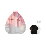 그라데이션 핑크 (반팔 셔츠 포함)