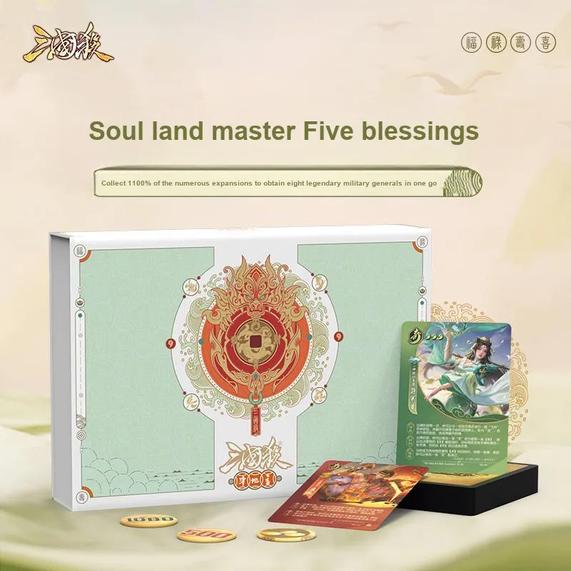Three Kingdoms Kill Collection Of Dou Di Zhu, Five Blessings Arrive Chapter Board Games-1